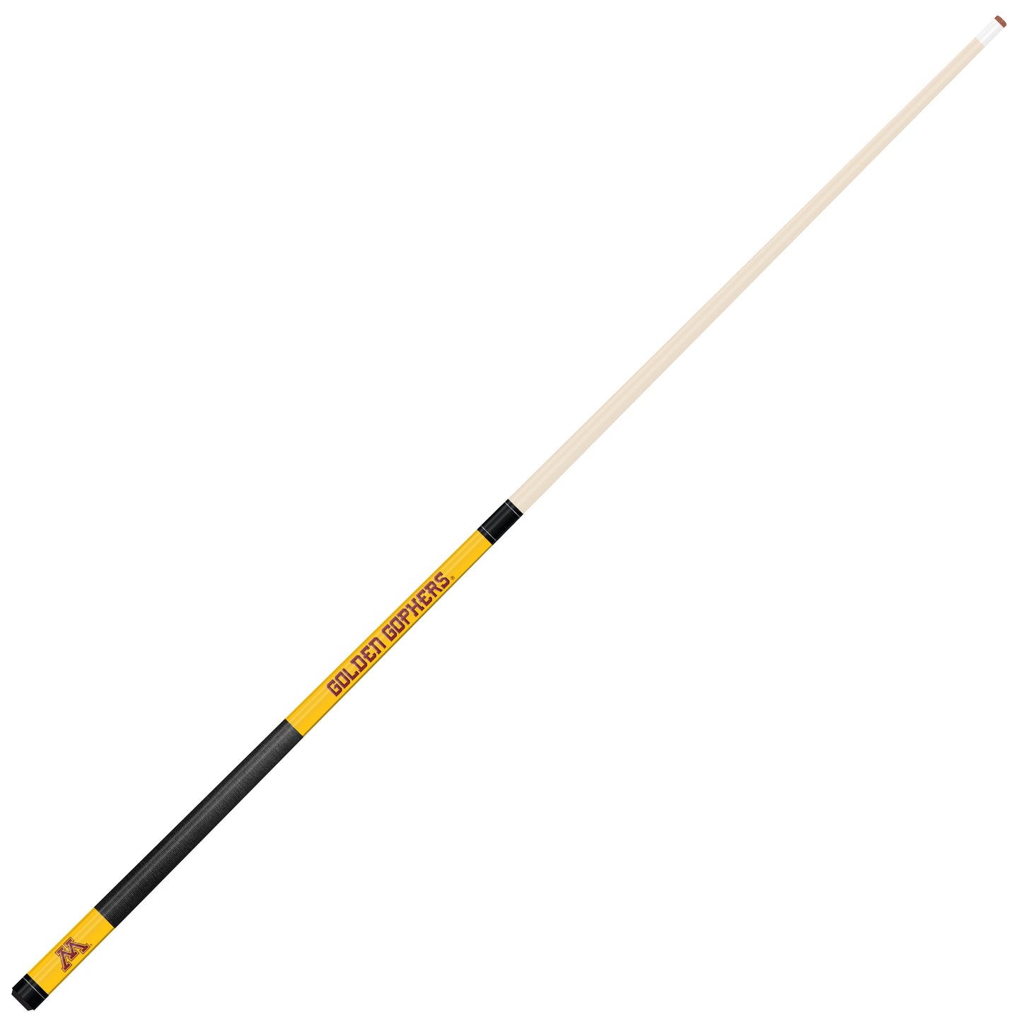 minnesota golden gophers pool cue