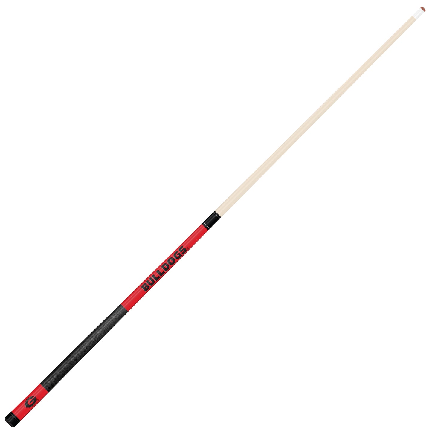 georgia bulldogs pool cue