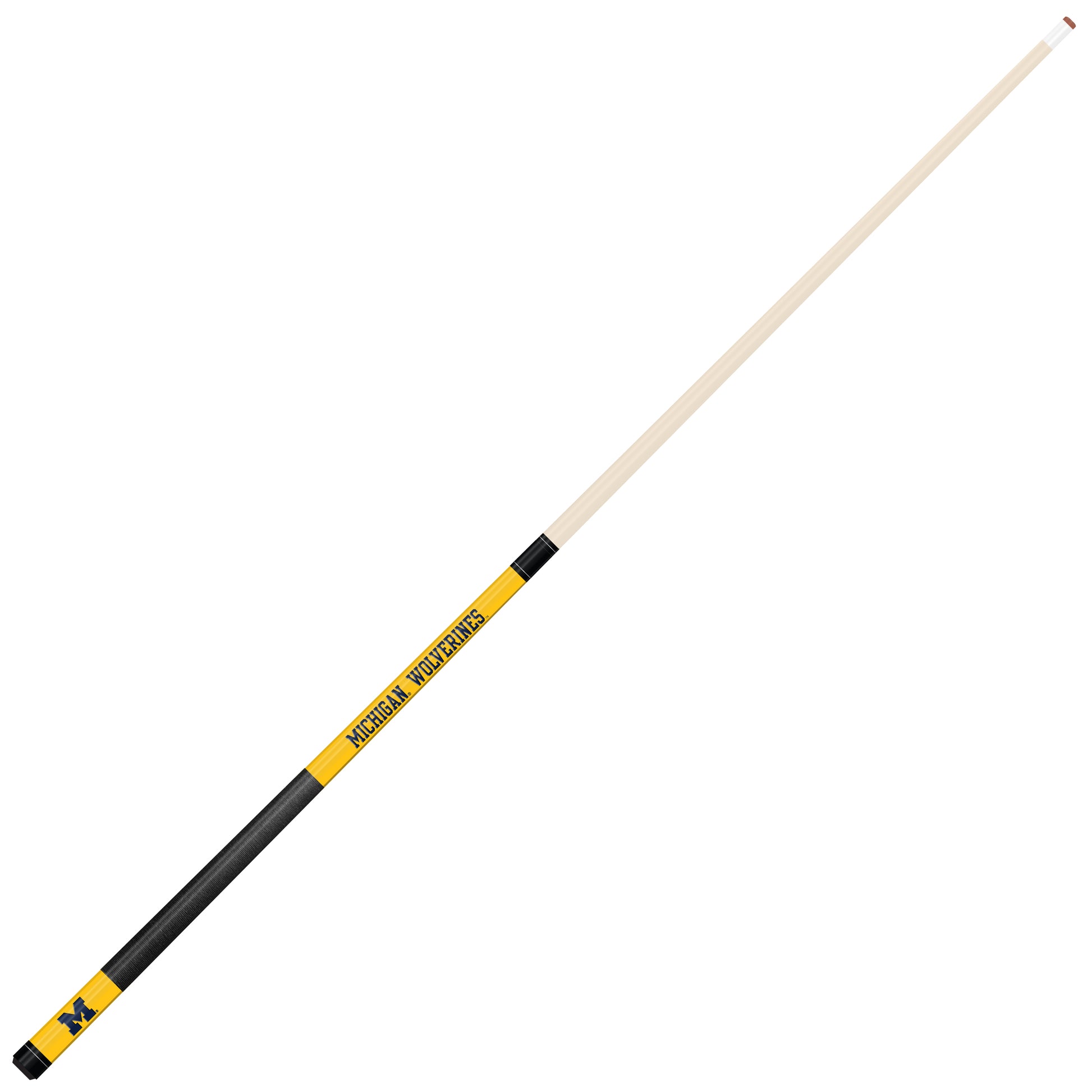michigan wolverines pool cue