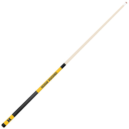 michigan wolverines pool cue