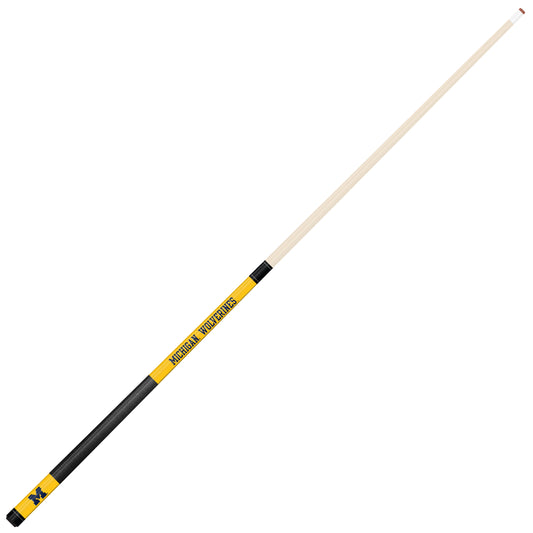 michigan wolverines pool cue