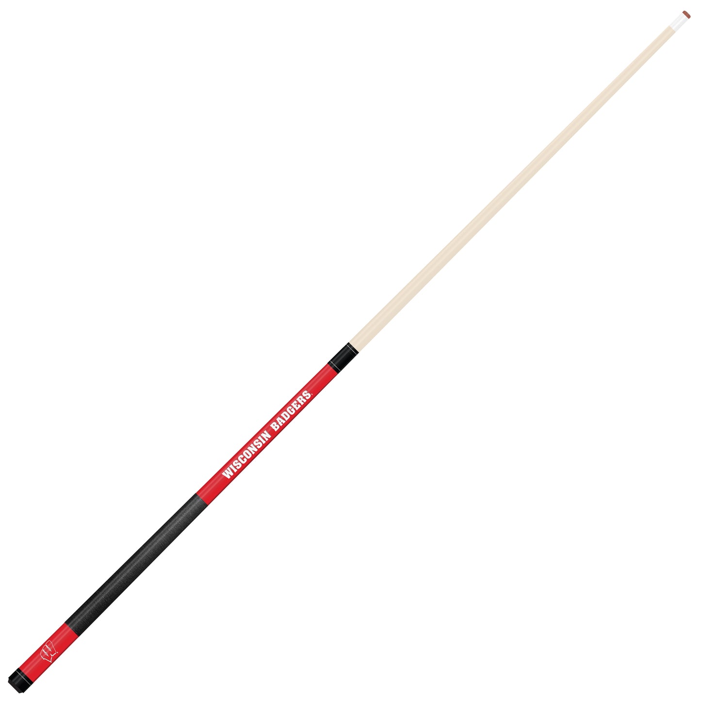 wisconsin badgers pool cue