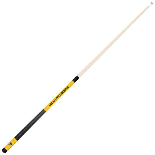 west virginia mountaineers pool cue