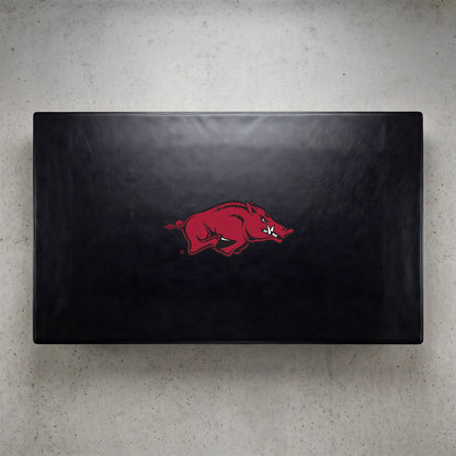 Arkansas Razorbacks Custom Billiards Table Cover Lifestyle