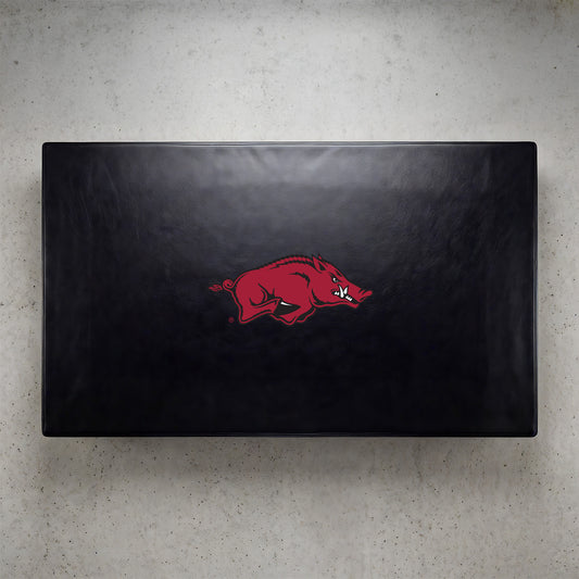 Arkansas Razorbacks Custom Billiards Table Cover Lifestyle
