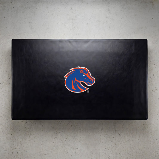 Boise State Broncos Custom Billiards Table Cover Lifestyle