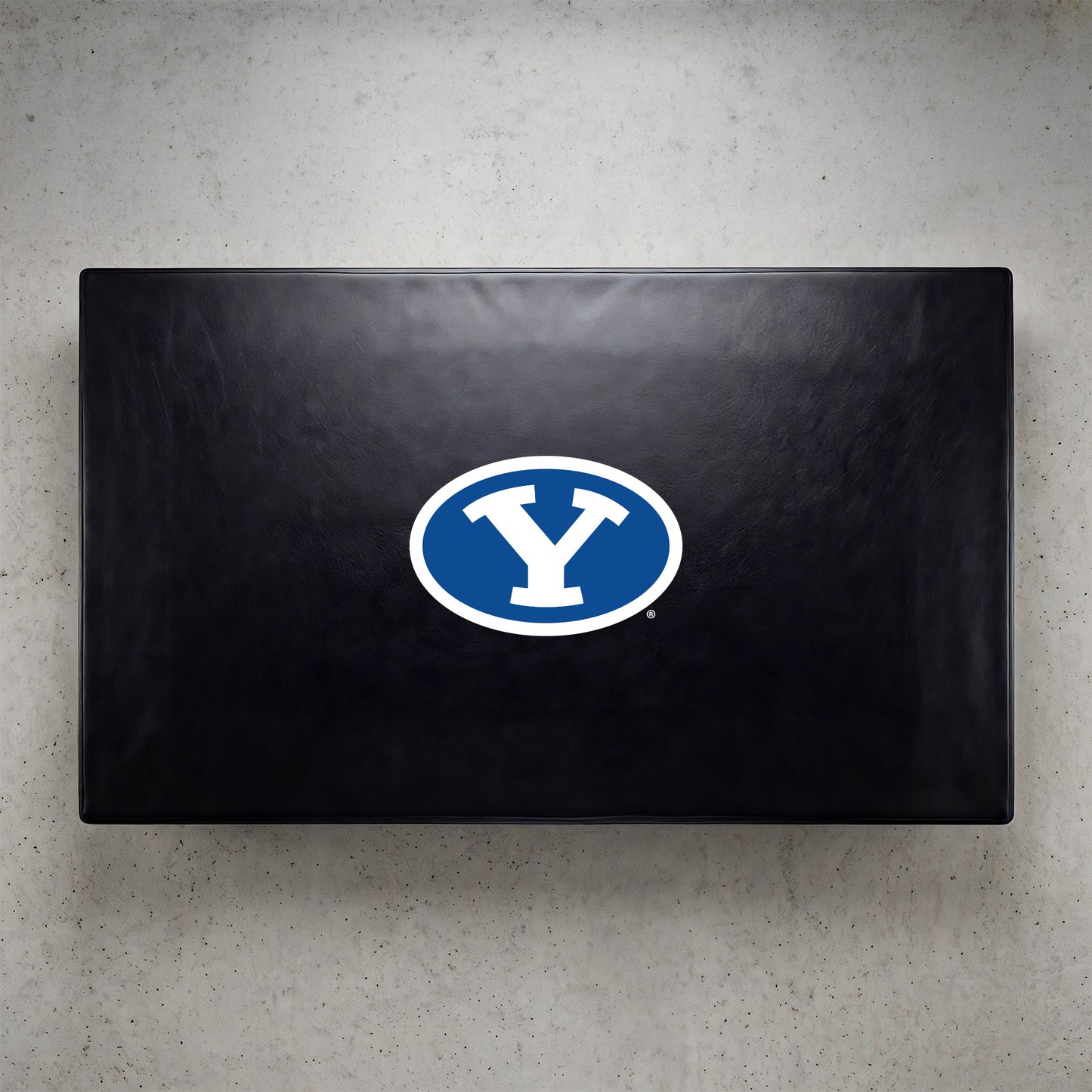BYU Cougars Custom Billiards Table Cover Lifestyle