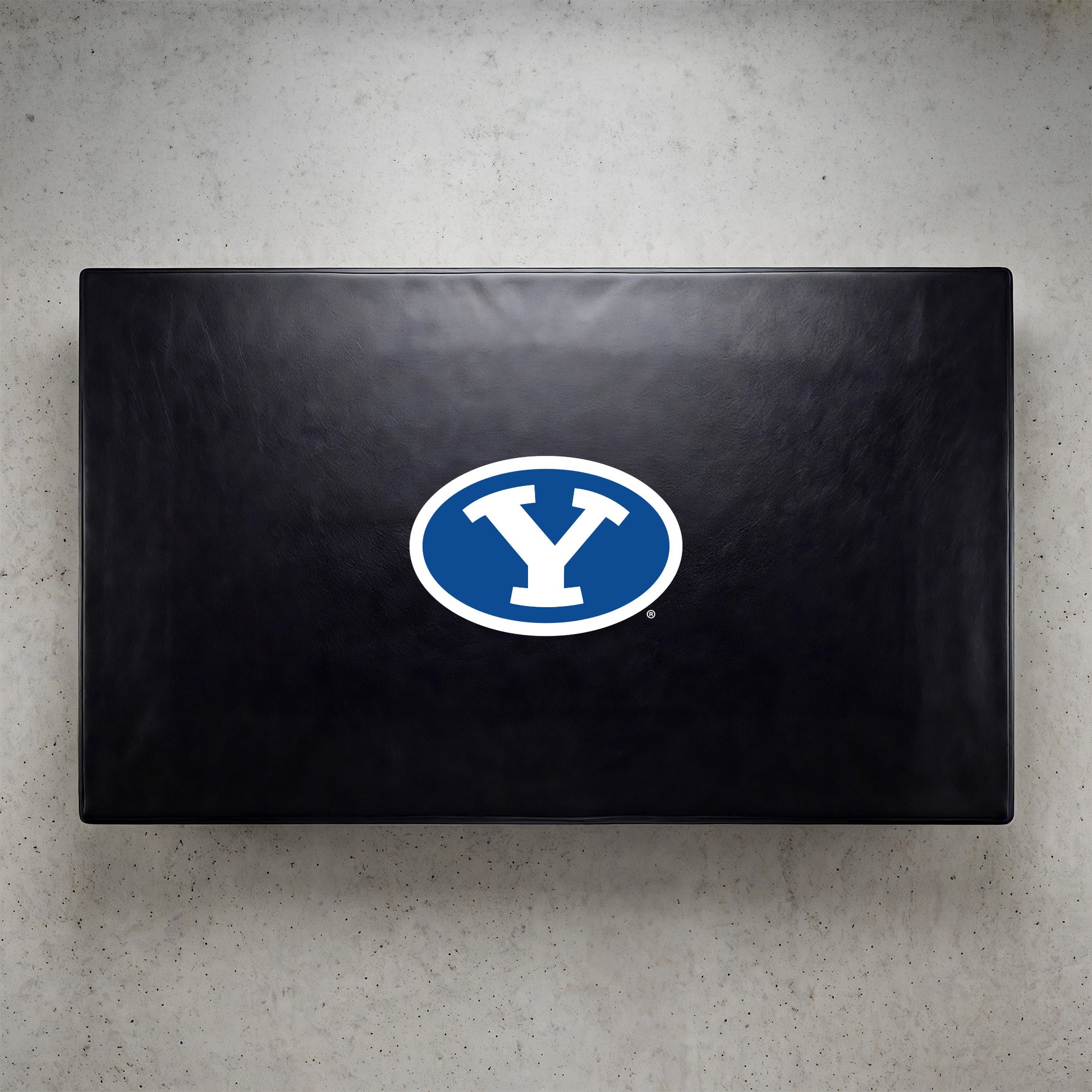 BYU Cougars Custom Billiards Table Cover Lifestyle