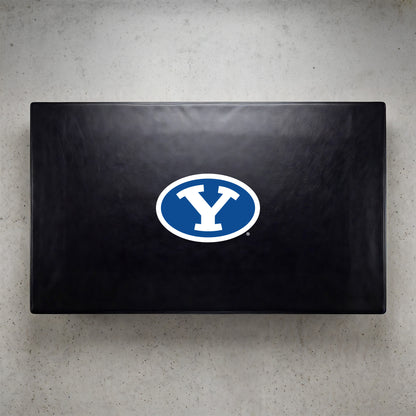 BYU Cougars Custom Billiards Table Cover Lifestyle