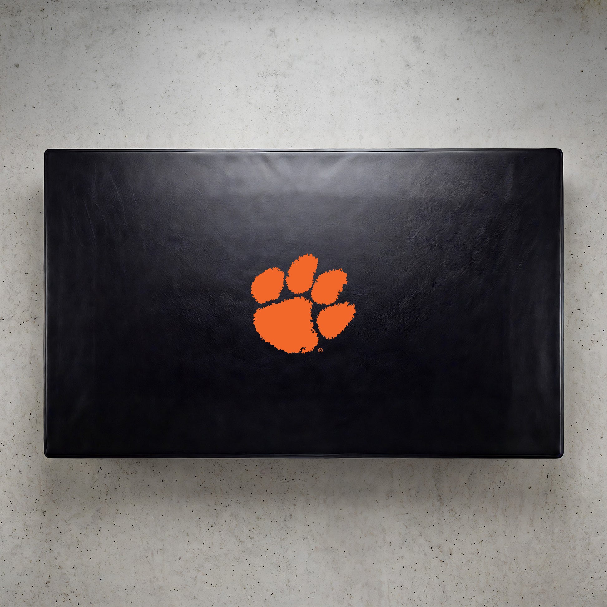 Clemson Tigers Custom Billiards Table Cover Lifestyle
