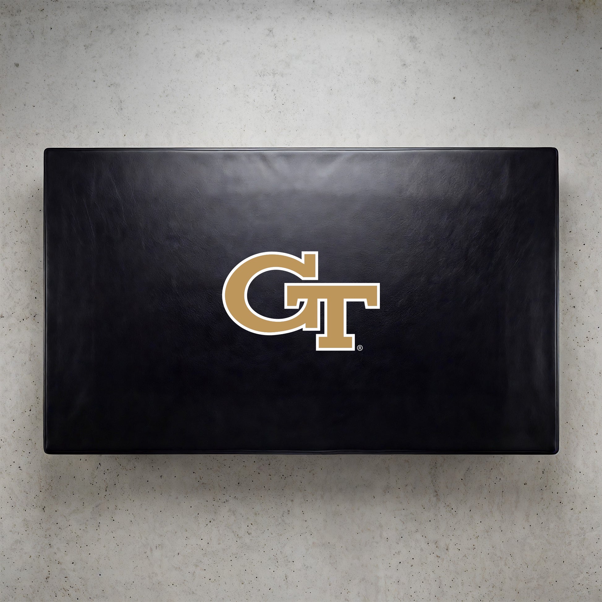 Georgia Tech Yellow Jackets Custom Billiards Table Cover Lifestyle