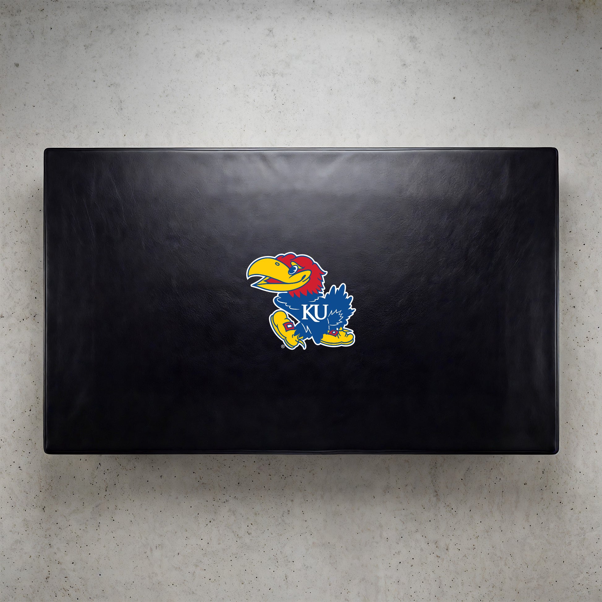 Kansas Jayhawks Custom Billiards Table Cover Lifestyle