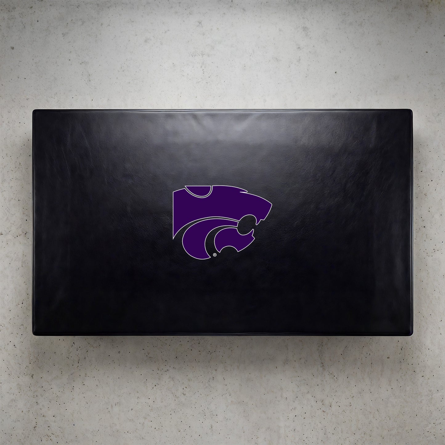 Kansas State Wildcats Custom Billiards Table Cover Lifestyle