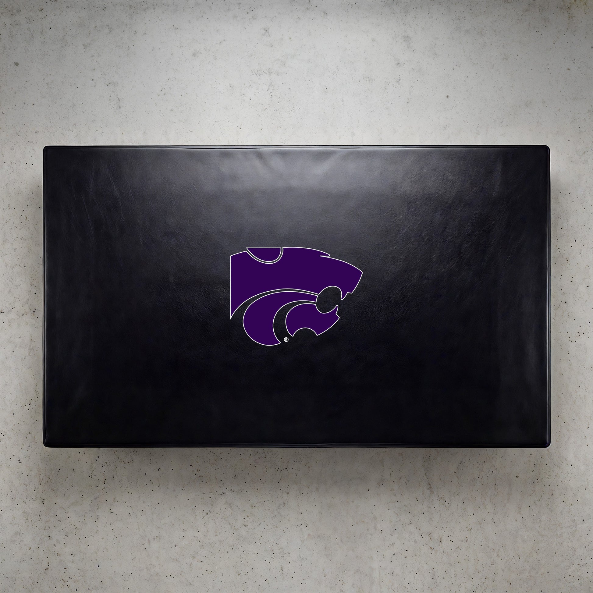 Kansas State Wildcats Custom Billiards Table Cover Lifestyle