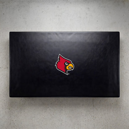Louisville Cardinals Custom Billiards Table Cover Lifestyle