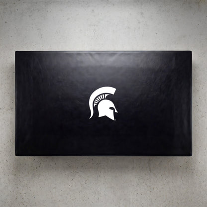 Michigan State Spartans Custom Billiards Table Cover Lifestyle