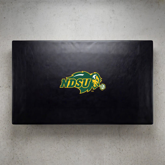 North Dakota State Bison Custom Billiards Table Cover Lifestyle