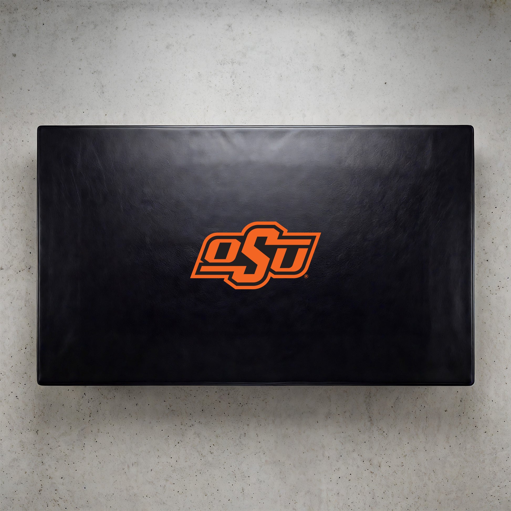 Oklahoma State Cowboys Custom Billiards Table Cover Lifestyle