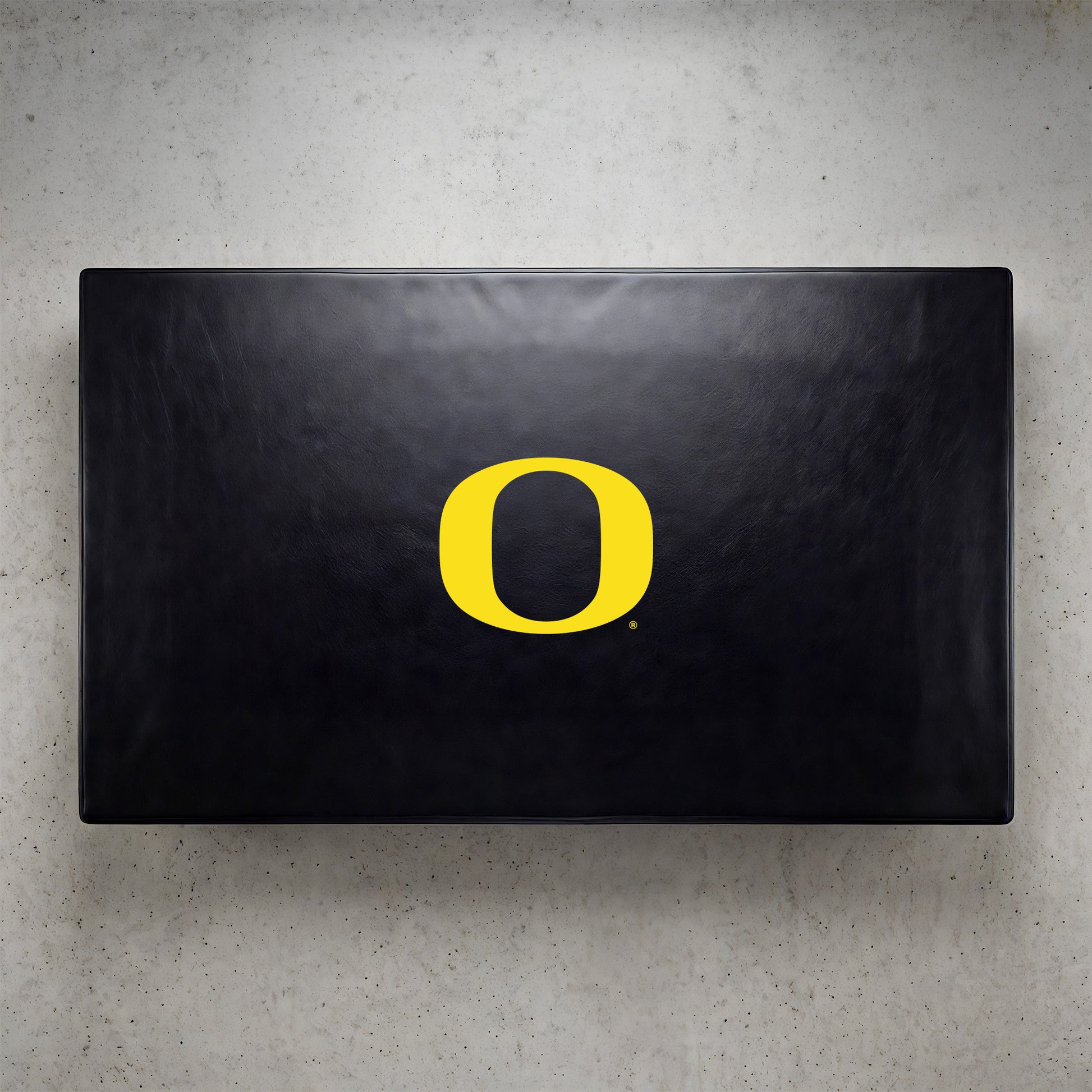 Oregon Ducks Custom Billiards Table Cover Lifestyle