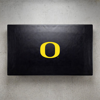 Oregon Ducks Custom Billiards Table Cover Lifestyle