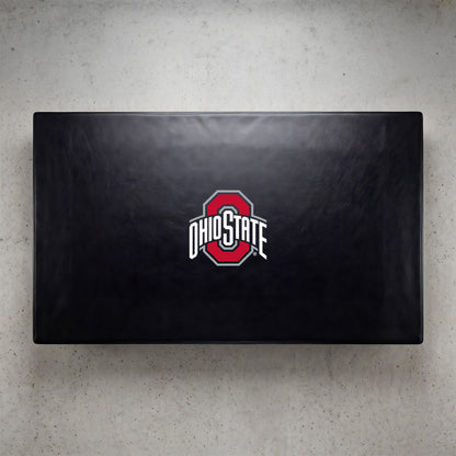 Ohio State Buckeyes Custom Billiards Table Cover Lifestyle