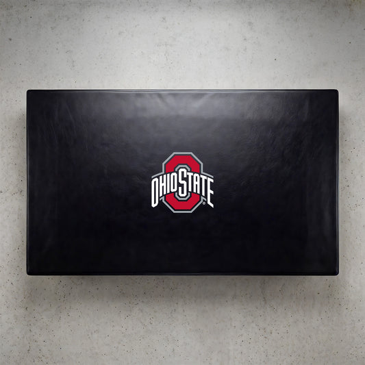 Ohio State Buckeyes Custom Billiards Table Cover Lifestyle