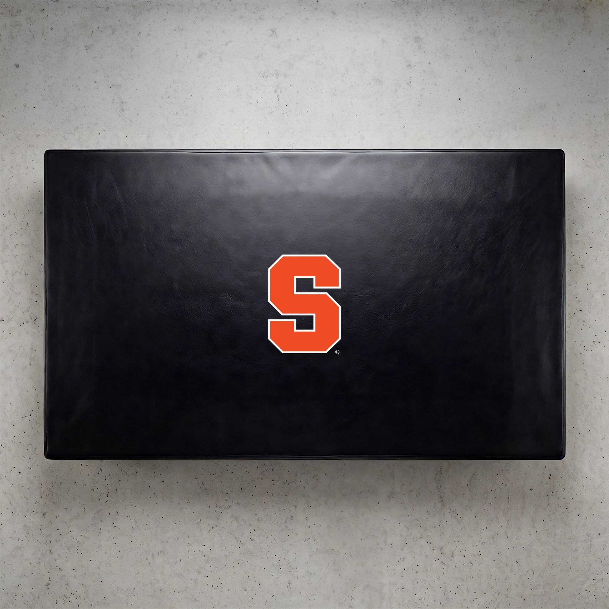 Syracuse Orange Custom Billiards Table Cover Lifestyle