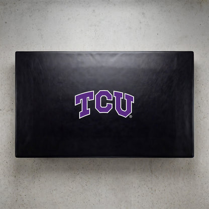 TCU Horned Frogs Custom Billiards Table Cover Lifestyle