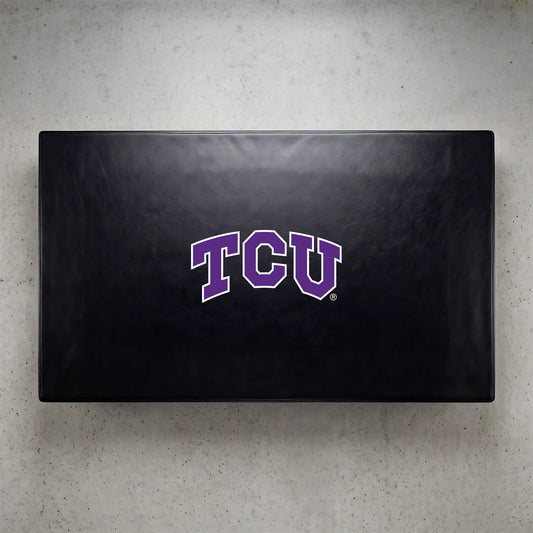 TCU Horned Frogs Custom Billiards Table Cover Lifestyle