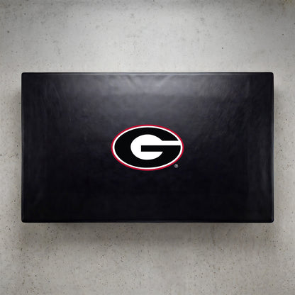 Georgia Bulldogs Custom Billiards Table Cover Lifestyle