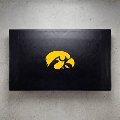 Iowa Hawkeyes Custom Billiards Table Cover Lifestyle