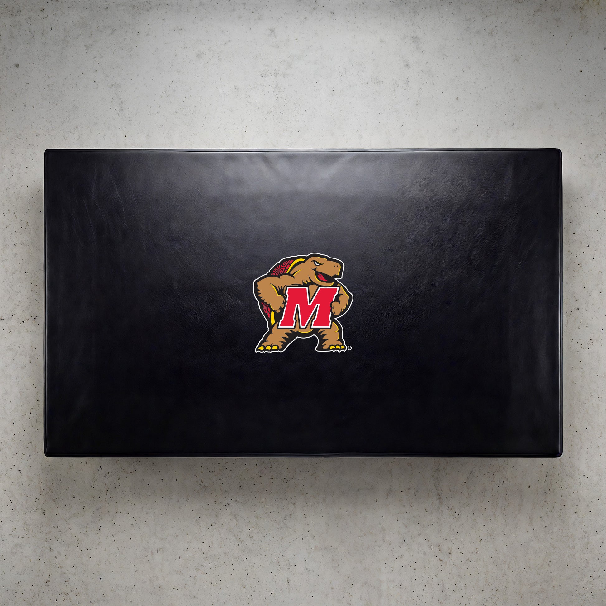 Maryland Terrapins Custom Billiards Table Cover Lifestyle