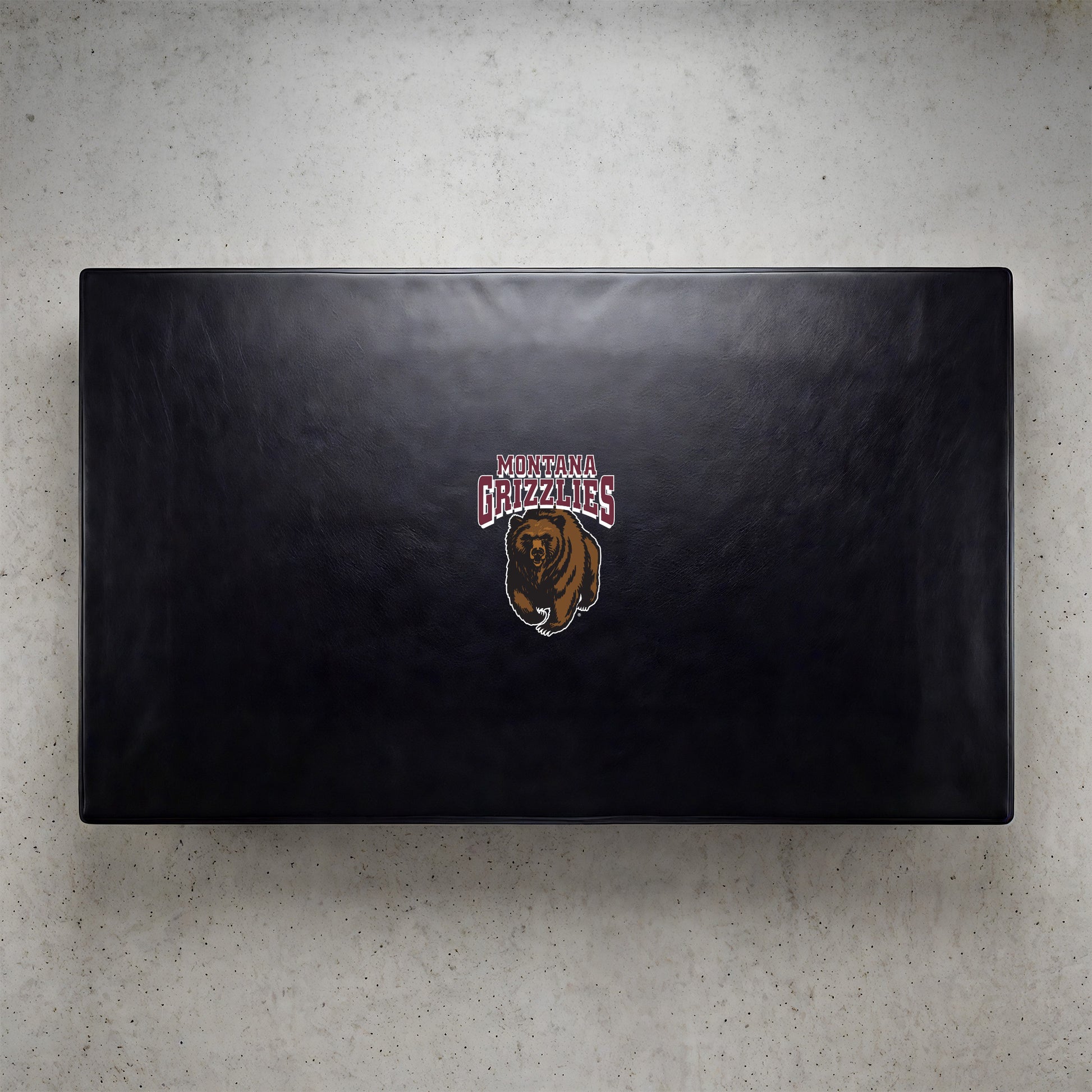 Montana Grizzlies Custom Billiards Table Cover Lifestyle