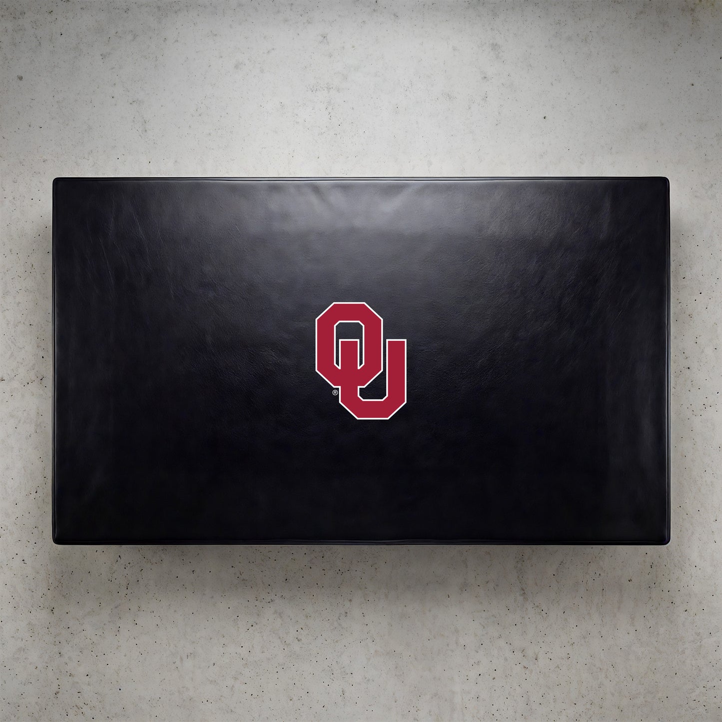 Oklahoma Sooners Custom Billiards Table Cover Lifestyle
