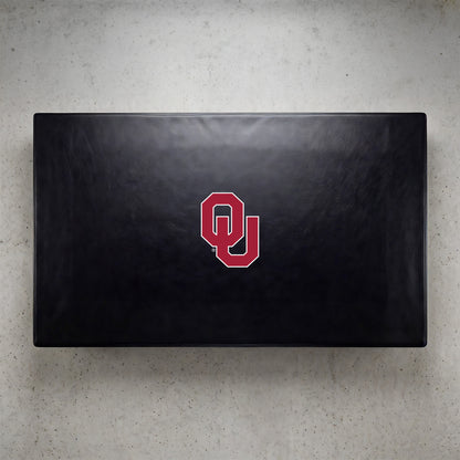Oklahoma Sooners Custom Billiards Table Cover Lifestyle