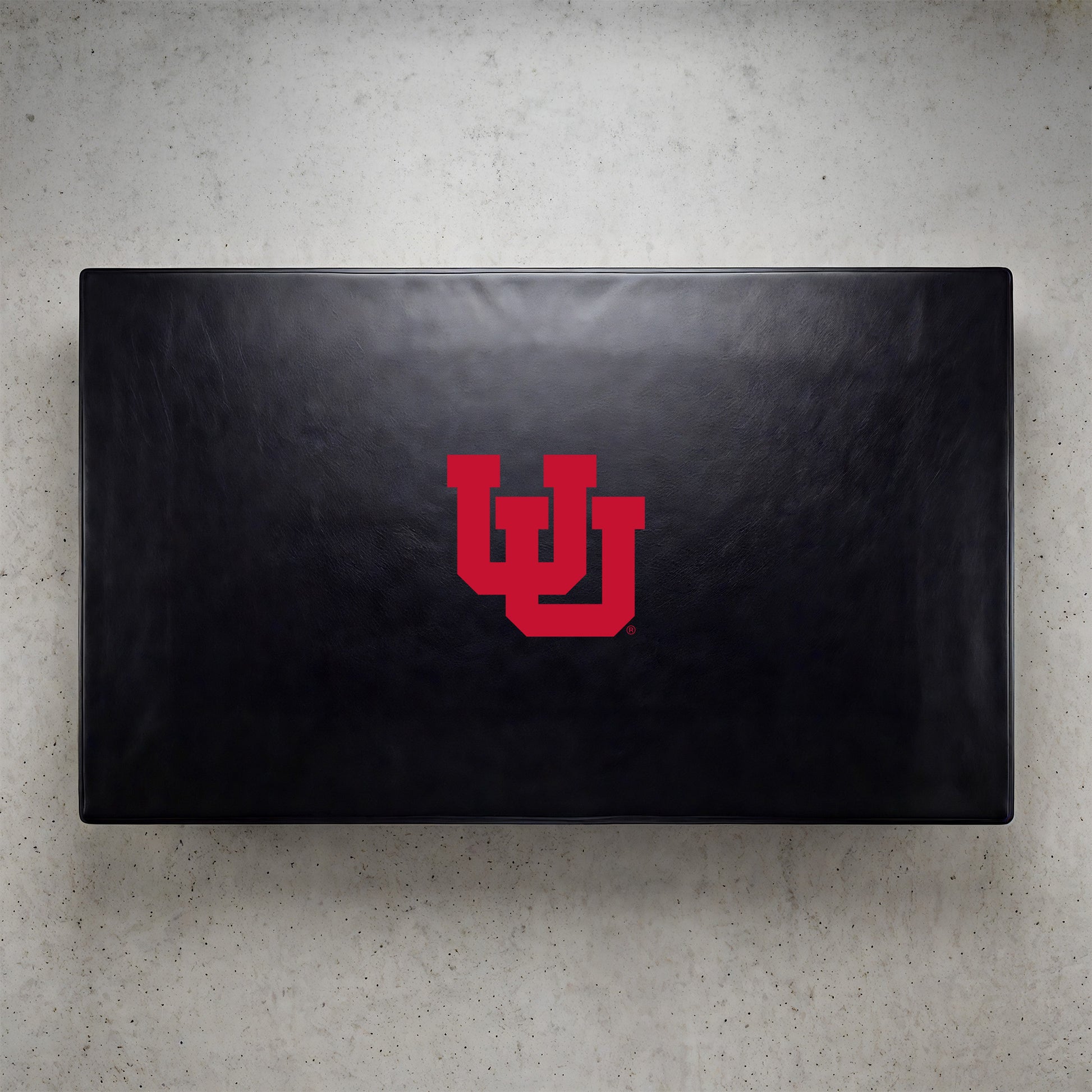Utah Utes Custom Billiards Table Cover Lifestyle