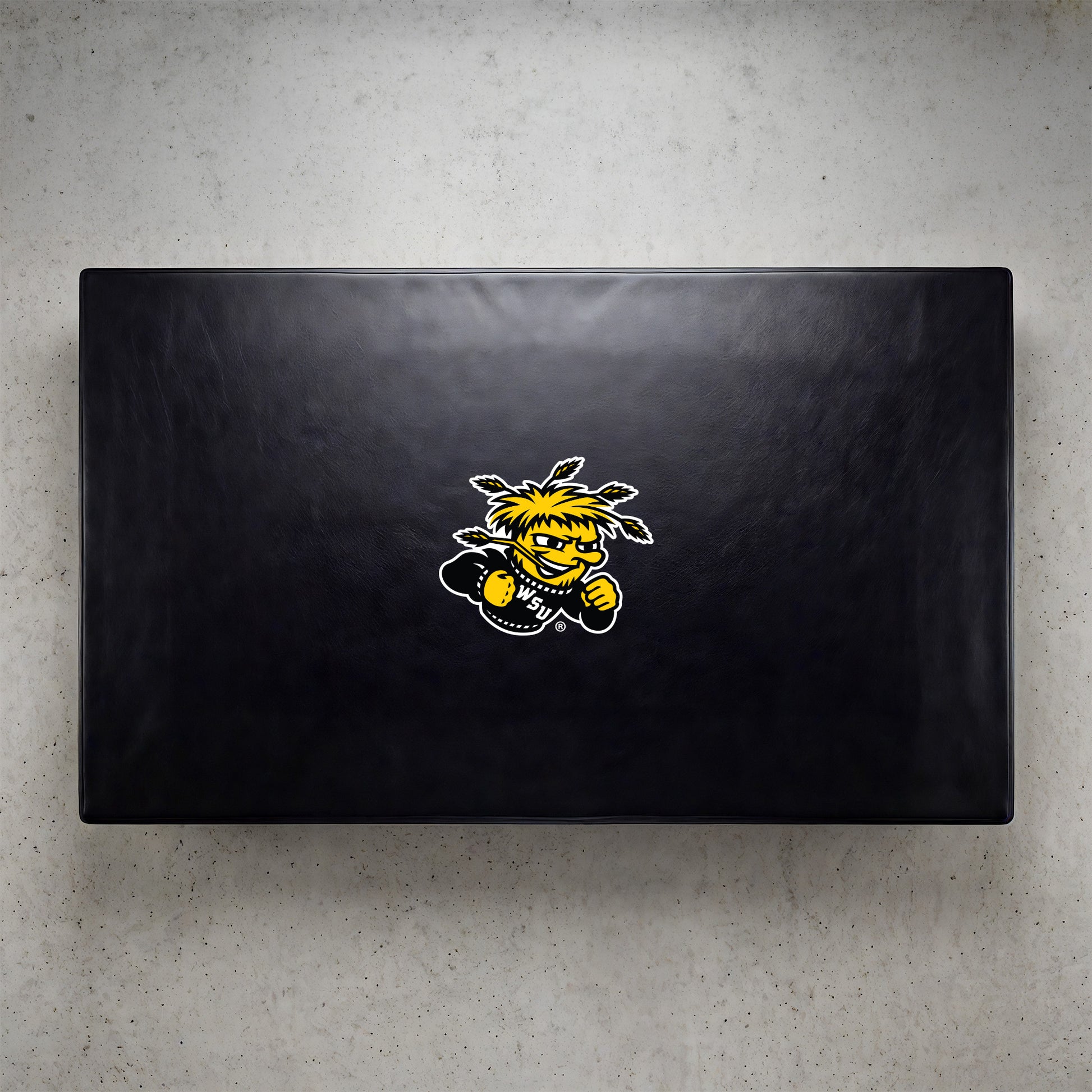 Wichita State Shockers Custom Billiards Table Cover Lifestyle