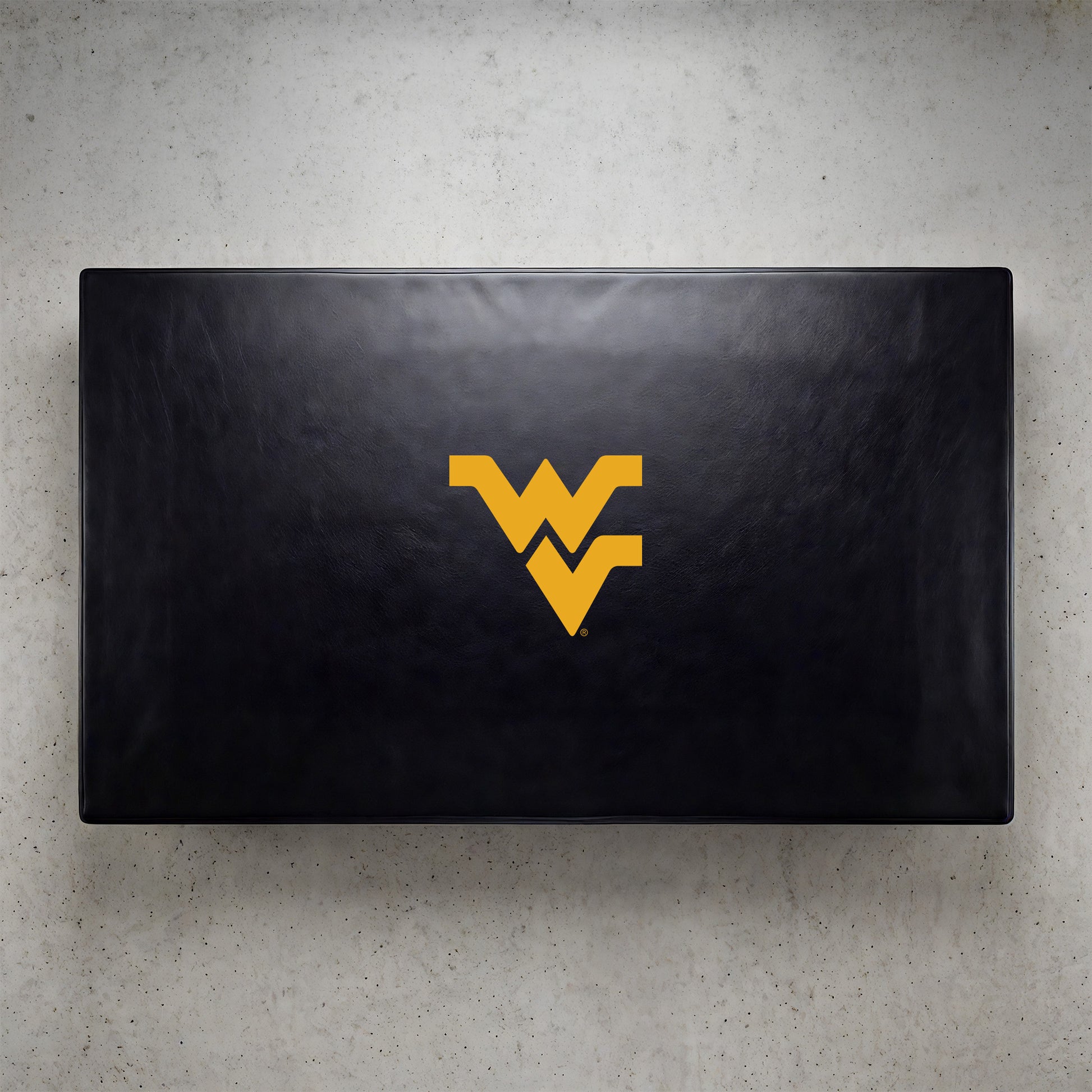 West Virginia Mountaineers Custom Billiards Table Cover Lifestyle