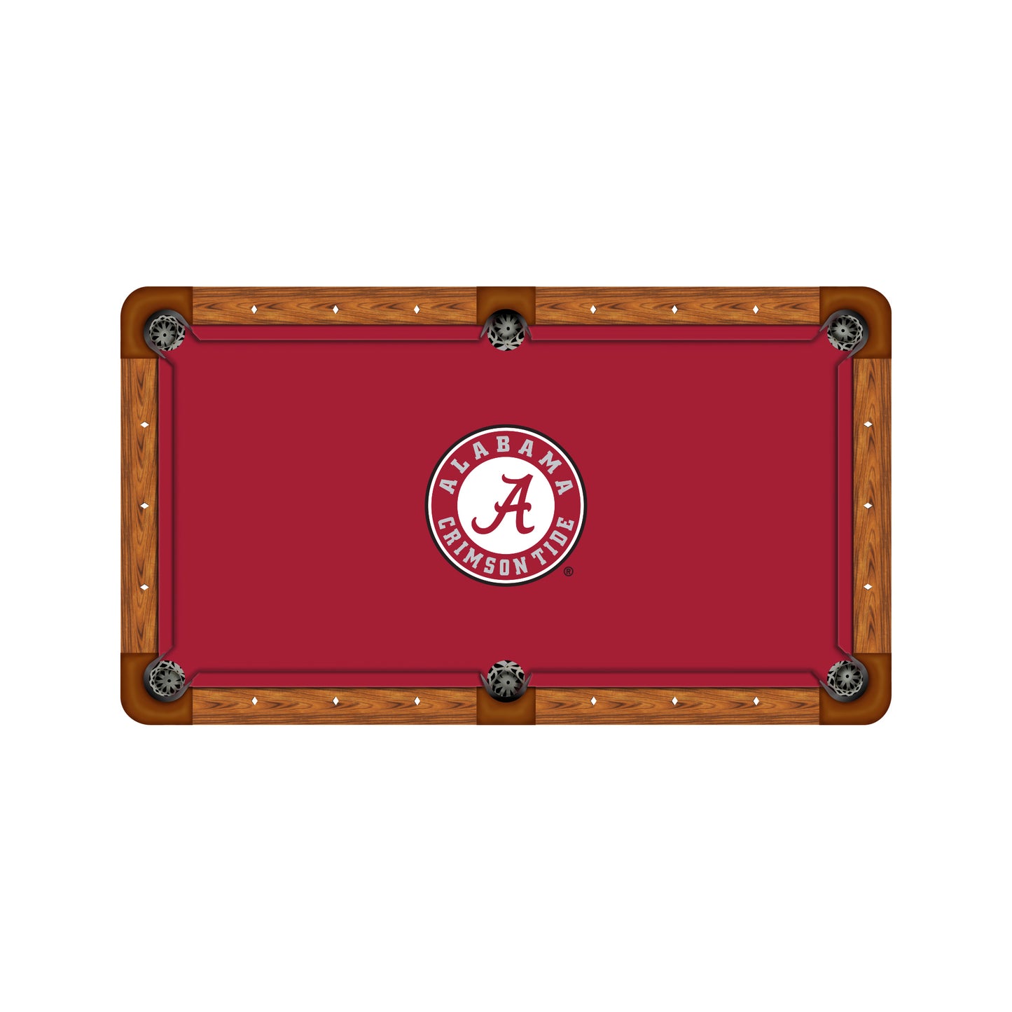 Alabama Crimson Tide Custom Pool Table Replacement Felt