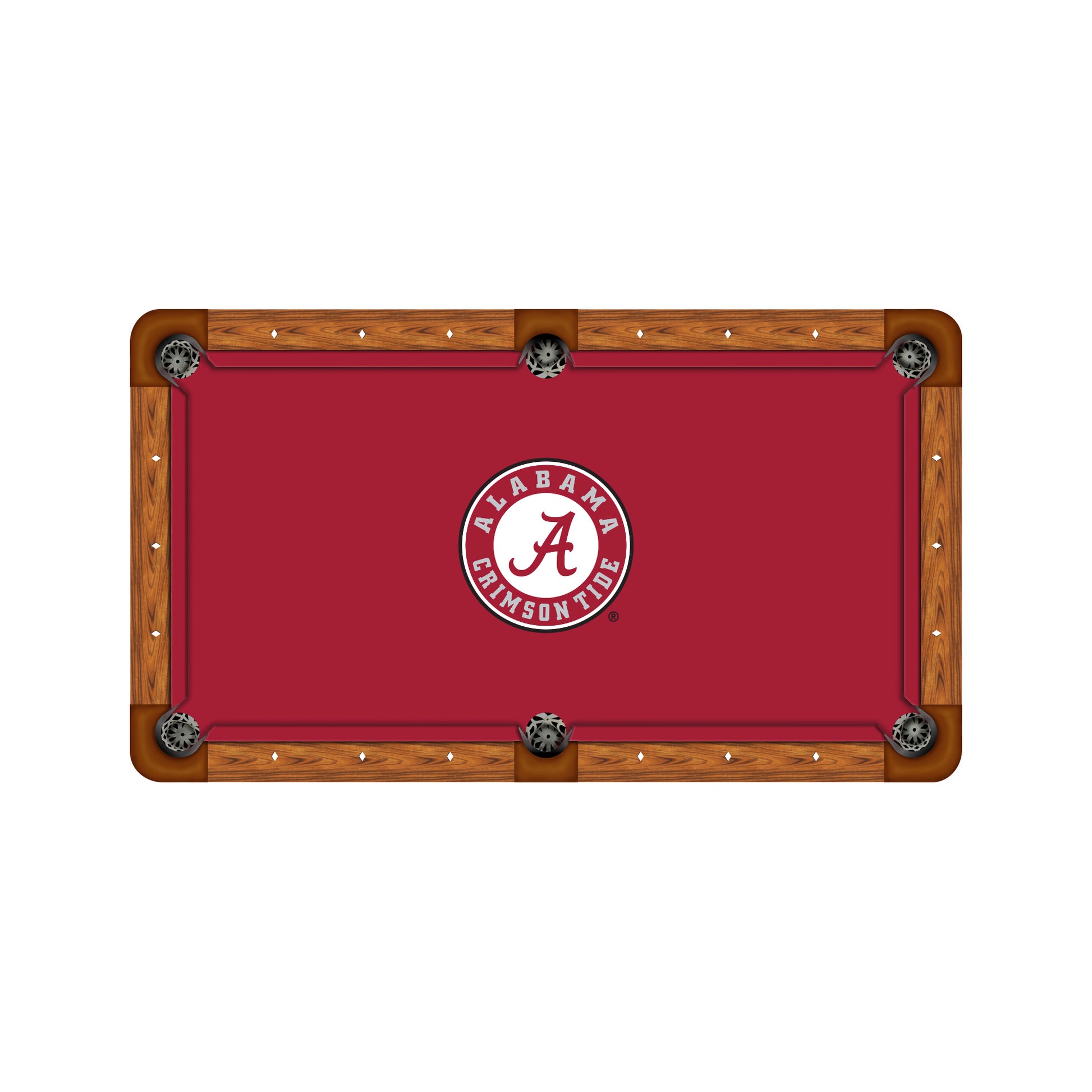 Alabama Crimson Tide Custom Pool Table Replacement Felt