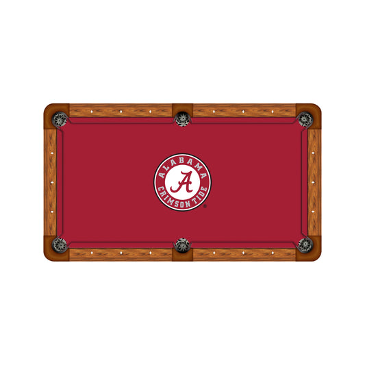 Alabama Crimson Tide Custom Pool Table Replacement Felt