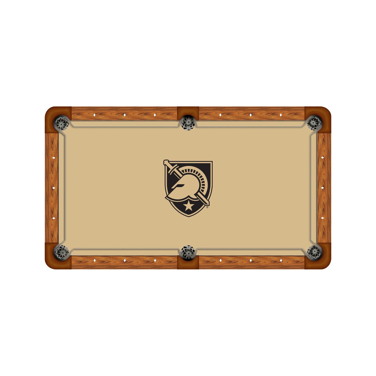 Army Black Knights Custom Pool Table Replacement Felt