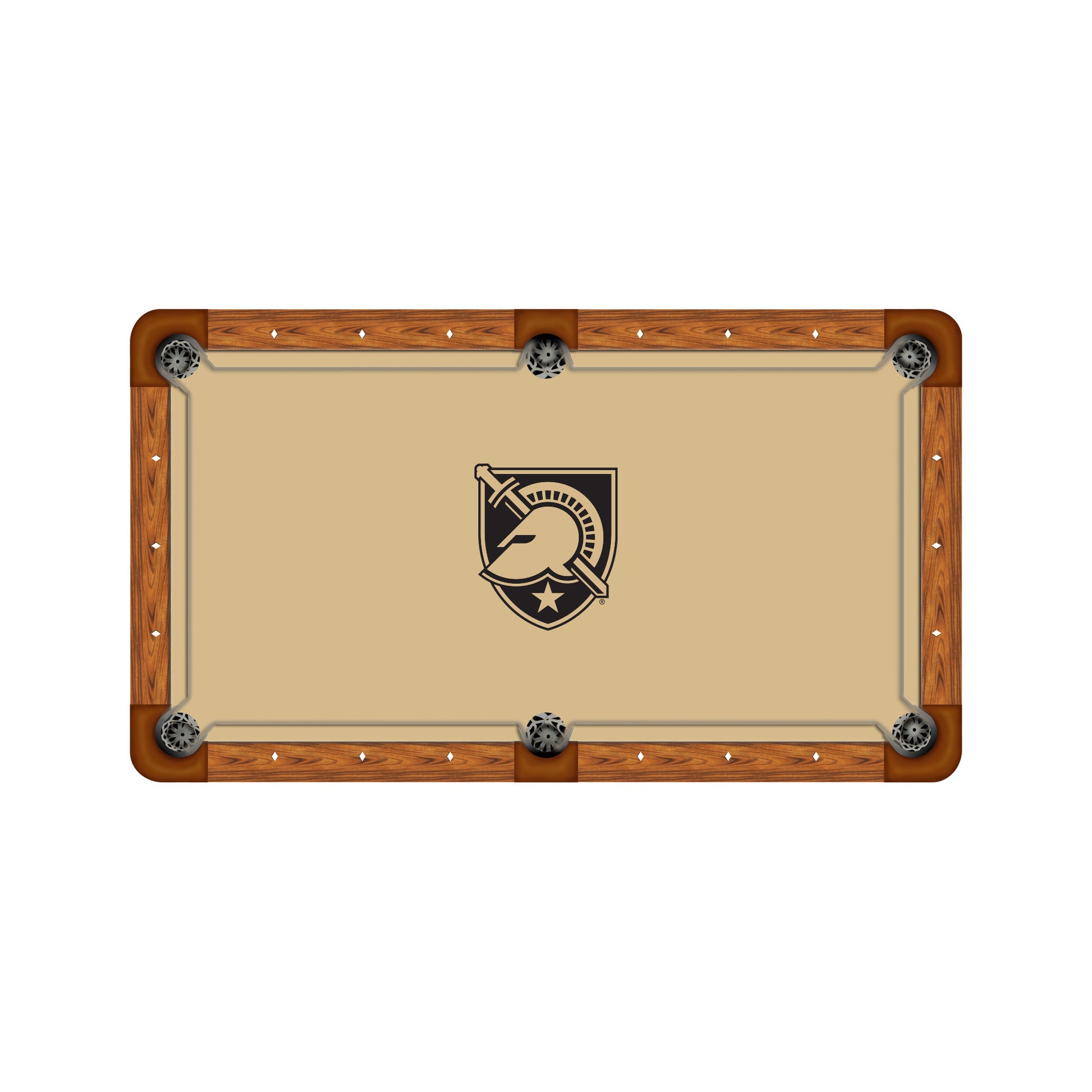 Army Black Knights Custom Pool Table Replacement Felt