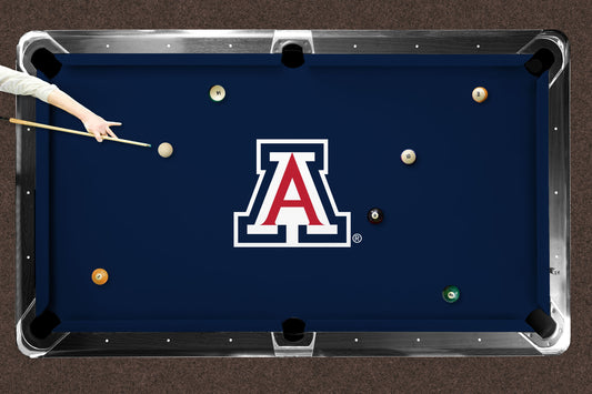 Arizona Wildcats Custom Pool Table Replacement Felt Lifestyle