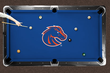 Boise State Broncos Custom Pool Table Replacement Felt Lifestyle