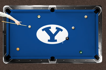 BYU Cougars Custom Pool Table Replacement Felt Lifestyle