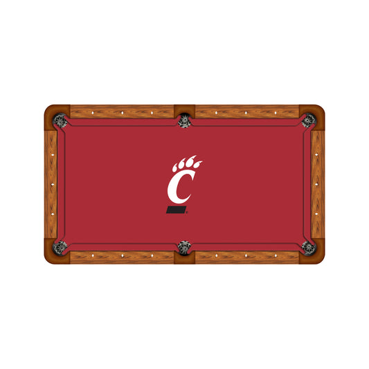 Cincinnati Bearcats Custom Pool Table Replacement Felt