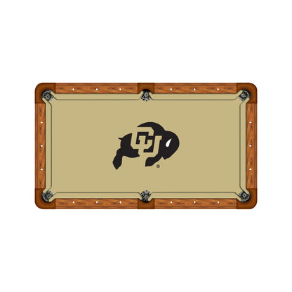 Colorado Buffaloes Custom Pool Table Replacement Felt
