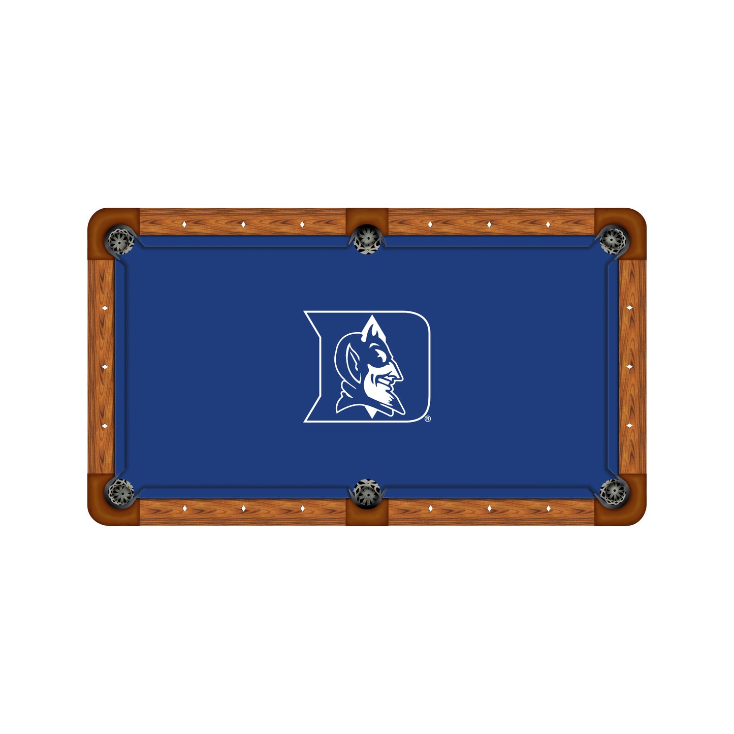 Duke Blue Devils Custom Pool Table Replacement Felt
