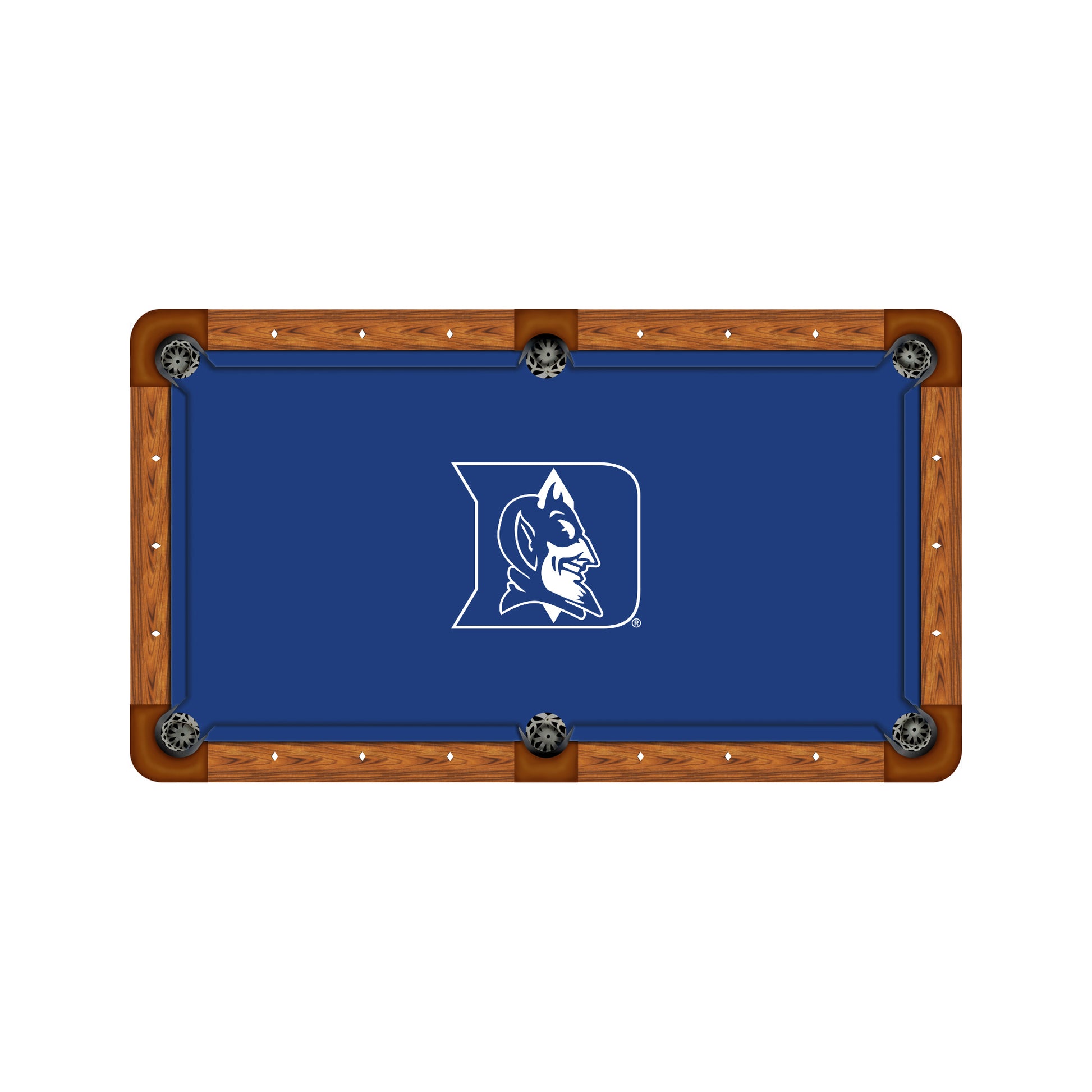Duke Blue Devils Custom Pool Table Replacement Felt